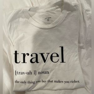 Size SM Indy Brand Travel Tee, tshirt